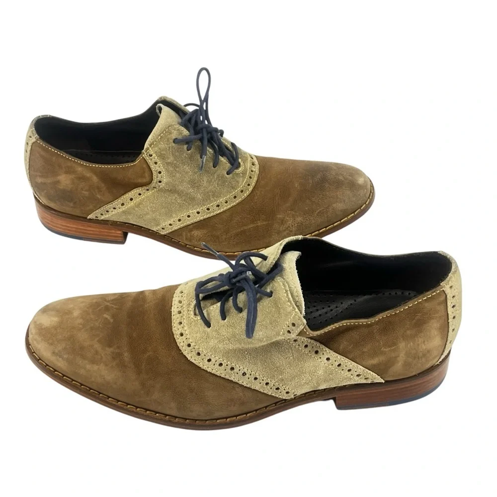 Cole Haan Tan and Brown Dress Shoes Size 10